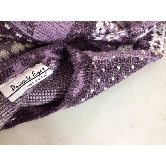 Vintage Knit Pastel Sweater Cottage Core Kawaii Womens 2X Made USA - Picture 4 of 6